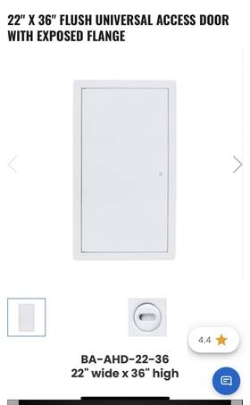 Ba-ahd-22-36 Bestaccessdoors 22 X 36 Access Door Flush Universal New