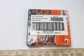 Bda560m Black And Decker 10-pk Sanding Disks 8-hole 60 Grit 5 Inch