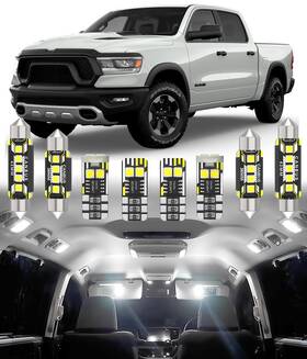 Ram1500-1924-16-w Bmt Xms Bmtus--ram1500-1924-16-w Car Interior Led Light Replacement For Dodge Ram 1500 2500 3500 2019-