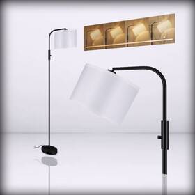 B1331 Boostarea Dimmable Floor Lamp Modern Standing With Led Bulb1000lm 2700k White Adjus