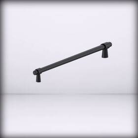 Bp54036fb Amerock - Matte Black Appliance Pull 18 Inch 457mm Cent