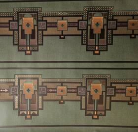 Prf-950 Bradbury Wallpapers Handprinted Original Prairie Freeze