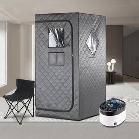 1500w Brand Duthss 9011 Steam Sauna For Home 4l Large Capacity Full Body Grey