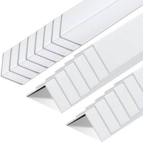 Cha-sasylvia-2715 Branded 20 Pcs Wall Corner Protector Guards Vinyl 1-1/8 X 48 Inches White