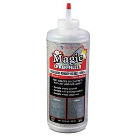 Distribution01 Branded Magic Crack Filler 2lb Concrete Grey For Filling In Cracks On Driveway