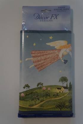 92926fp Brewster Home Fashions Decor Fx Angels Flying Scenic Country Wall Border Decorative 9 In X 15 Ft