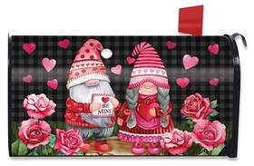 M01751 Briarwood Lane Country Primitive Valentines Gnome Magnetic Mailbox Cover Standard