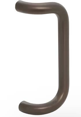 1apl09du Brixwell 10 Inch Aluminum Pull Handle With 9 Mounting Bronze Finish