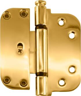 56-223pb Brixwell Adjustable Guide Hinge Polished Brass