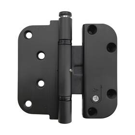 850-8762535 Brixwell Ultimate 2d Adjustable Hinge Non-removable Pin Matte Black Finish