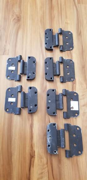 850-xxx Brixwell Columbus Hdl Hoppe 2d 850 Adjustable Hinges Set Guide Bronze - No Pins