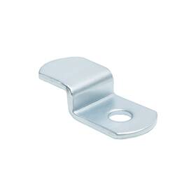 Ql3g-001-xcp100 Brixwell Zinc Plated Offset Mirror Clip For 1/8 Inch Glass - Pack Of 100