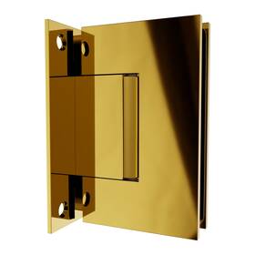 V537br Brixwell Wall Mount Full Back Plate Hinge 4 Inch Height For 3/8 To 1/2 Monolithic Temper