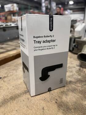 100327002 Bugaboo Butterfly 2 Tray Adapter - Black