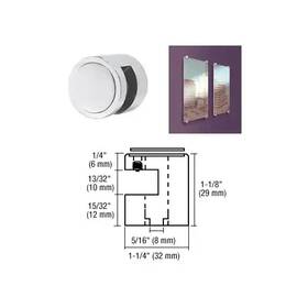 Eg38sc C.r. Laurence Crl Satin Chrome Edge Grip For 3/8 Inch Material