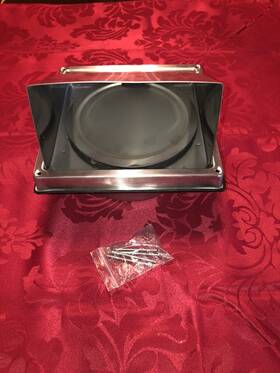 Calimaero 445038282210 Hwg Air Vent Covers Exterior 6 Inch Cowled External Walls Extractor Fan