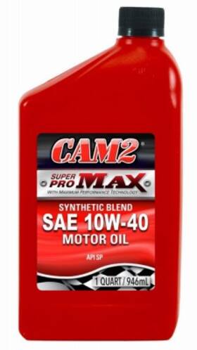 Cam2 80565-08912 10w-40 Synthetic Blend Motor Oil Quart -