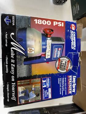 Ez321a Campbell Hausfeld Easy Spray Stainer 1800psi