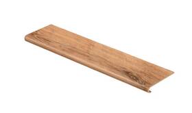 016073673 Cap A Tread Fresh Oak 47 Inch L X 12.15 W 1.69 T Vinyl Stair Cover -nob