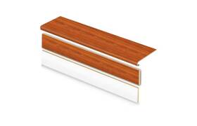 01c071960 Cap A Tread Paradise Jatoba 47 Inch L X 12.15 W Laminate Stair And Reversible Riser Kit