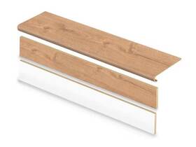 01c072030 Cap A Tread 47 Inch Lx12.15 Wx1.69 T Laminate Stair And Reversible Riser Kit-nob
