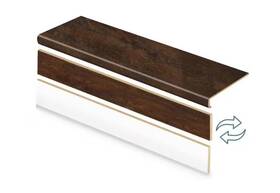01c074570 Cap A Tread 47 Inch Lx12.15 Wx1.69 T Laminate Stair And Riser Kit-nob