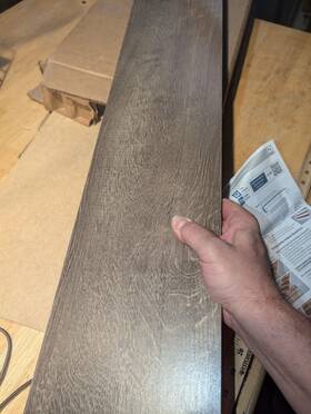 01ca71137 Cap A Tread Calusa/frogtown Valley Walnut Please Read 47 X 12.15 Inch Stair