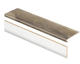 Lx12.13 Cap A Tread 4664146 47 Inch Wx1.75 T Laminate Stair And Ash Brown Oak Vinyl
