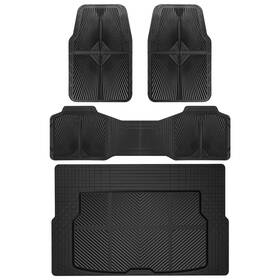 Car Pass Jd888 Hb447xyy-bk1-3p Xhb#ml Rubber Floor Mats&cargo Liner Waterproof Trucks Mats Heavy Duty All