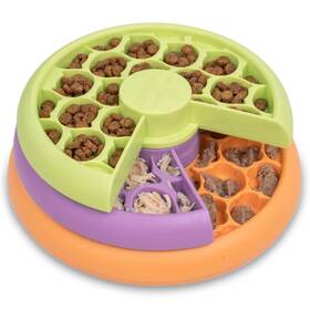 71090 Catstages Kitty Lickinft Layers Cat Slow Feeder Puzzle Dry Or Wet Food Treats