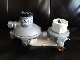 528b-twin-tank Cavagna Group Kosan 528b Automatic Changeover Propane Regulator 450k Btu- Parts Repair