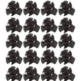 Cciyu 707427995031 20x Black 5/8 Inch Twist In Instrument Panel Dashboard Gauge Bulbs 194 168