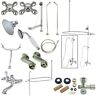 Cck1181ax  Kingston Brass Vintage Clawfoot Tub Wall Mount Package 663370048456