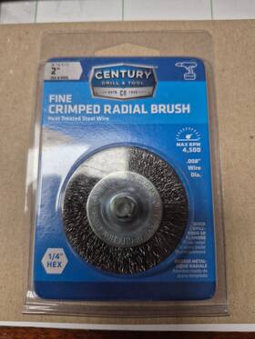76413 Century Fine Crimped Radial Brush