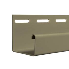 636168 Certainteed 1 Inch Vinyl J Channel