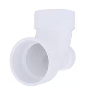 00303 Charlotte Pipe 1000hd 4 Inch X 2 Pvc Dwv 90-degree Hub Elbow Fitting