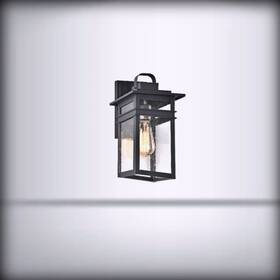 Ch2s299bk13-od1 Chloe Lighting Brian Transitional 1 Light Textured Black Outdoor Wall Sconce