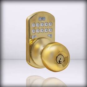 Ckk-02p Milocks - For Titan Keyless Entry Door Lock Deadbolt Smart Polish