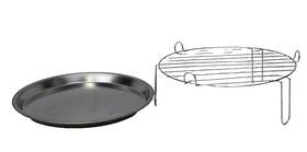 Ht-c11 Classic Cuisine Halogen Oven Air Fryer 1200w Metal Raised Rack And Drip Pan