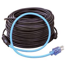 Rhc1200w240 Clear Power 240ft Roof And Gutter Deicing Kit 1200w 2ft 18/3 Sjtw Cord With Light