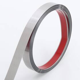 Jst-lsy-6mx1.5cm Coengwui Peel And Stick Metal Molding Trim Self-adhesive 20ft X 0.6in Brushed Silver