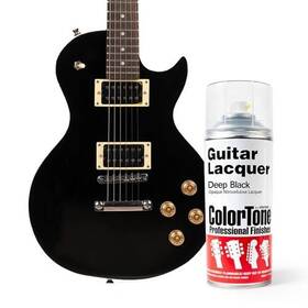 103562 Colortone Aerosol Guitar Lacquer Deep Black