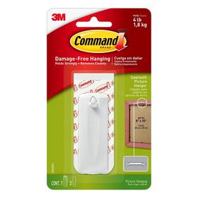 17040es Command 17040 Sawtooth Picture Hanger White