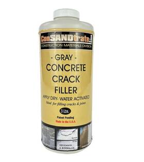 Consandtrate 603787682898 Concrete Crack Filler - Gray 3 Lb. Single Bottle For Filling In Usa