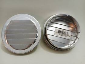 Construction Metals 736223132708 Mini Louver 3 Inch Aluminum Vent Air 2 Pack