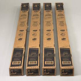 Snf232rc Cooper Lighting Solutions 4 Pack Metalux Led Ready Striplight 2 Lamp Narrow 4ft