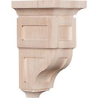 Corw04x04x08ryma Ekena Millwork Small Reyes Wood Corbel 889274111908