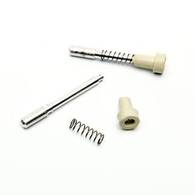 34pp Cottonwood Hardware Tan 25pk Window Screen Clips Aluminum Replacement Spring Plunger Pins Frame Latc