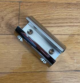 1470chr Cr Laurence Crl Chrome 1/2 Inch X 2-3/4 Long Shelf Clamp For Glass