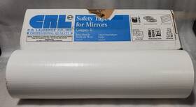 2mt24 Cr Laurence Crl White 24 Inch Category Ii Shatterproof Safety Tape For Mirrors New